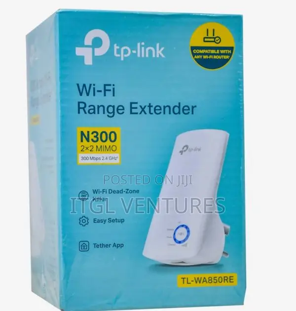 Tp Link Wifi Range Extender N300 Tl-Wa850re
