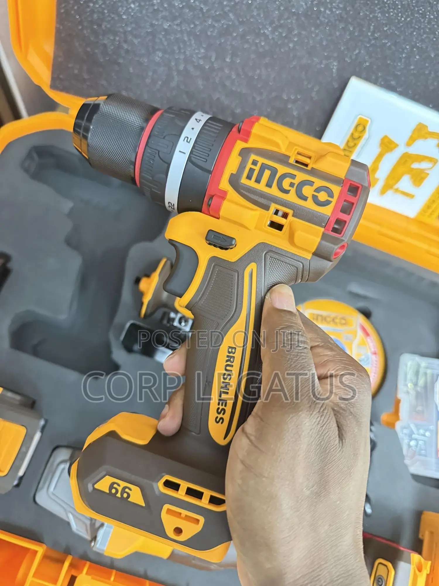 Ingco 3 in 1 Brushless Combo