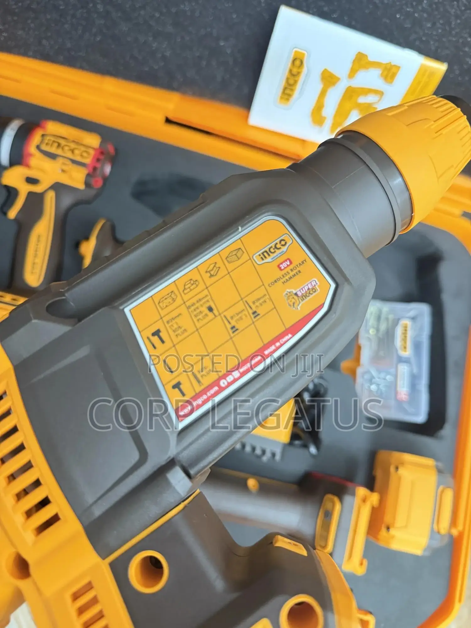 Ingco 3 in 1 Brushless Combo