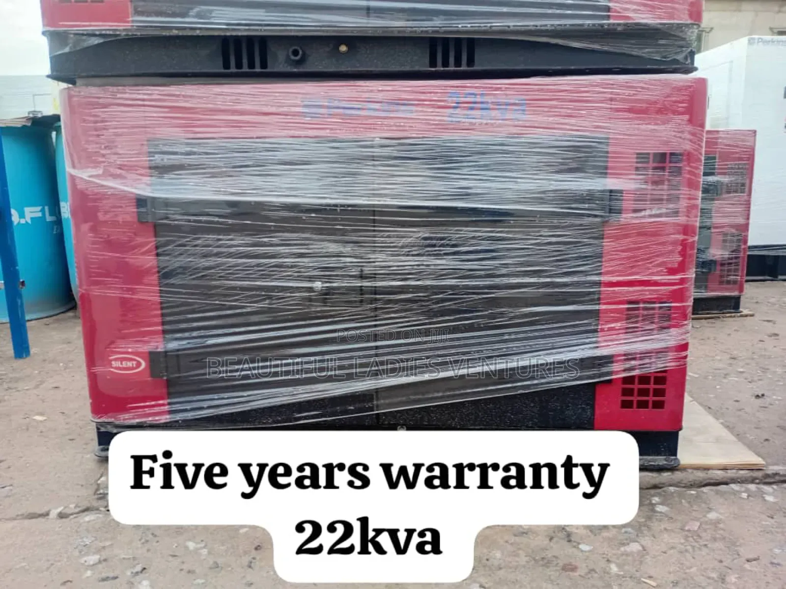 Minimal Fumes From 22kva Perkins Diesel Generator 22kva Gen