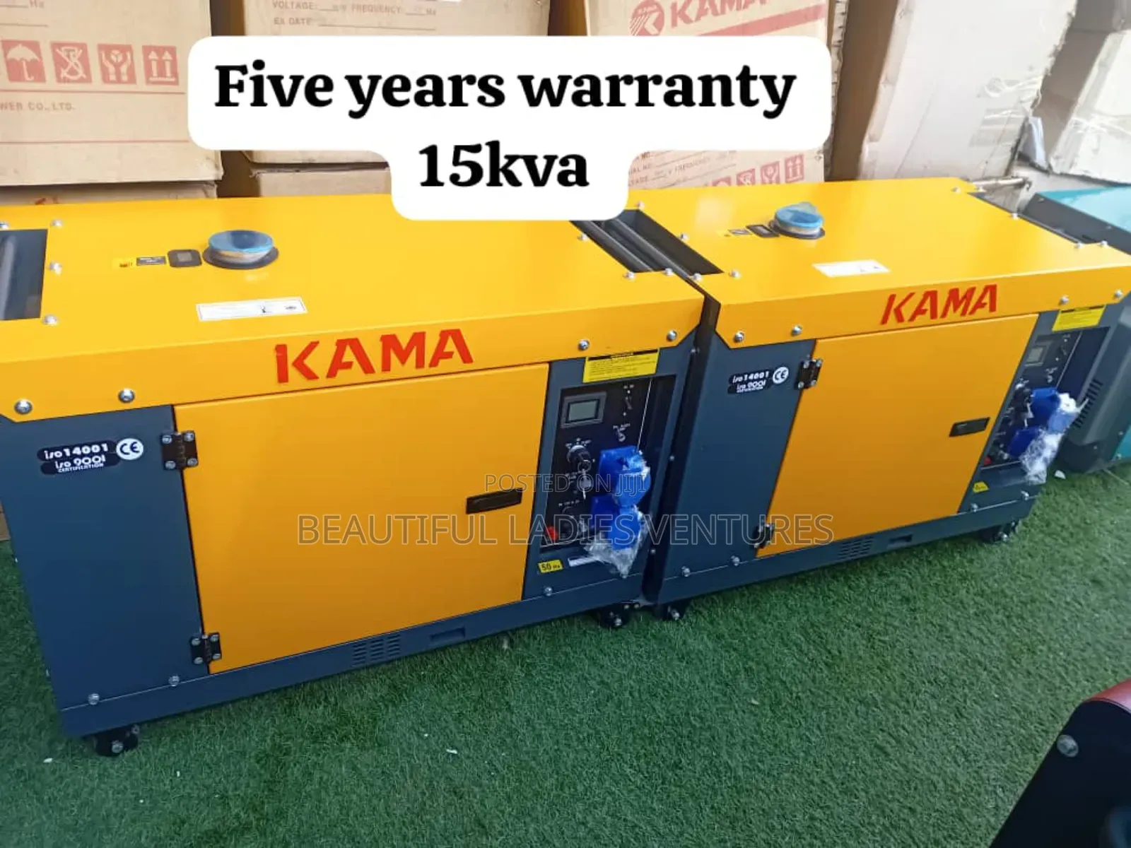 Iso Compliant Kama Diesel 15kva Generator Generator 15kva