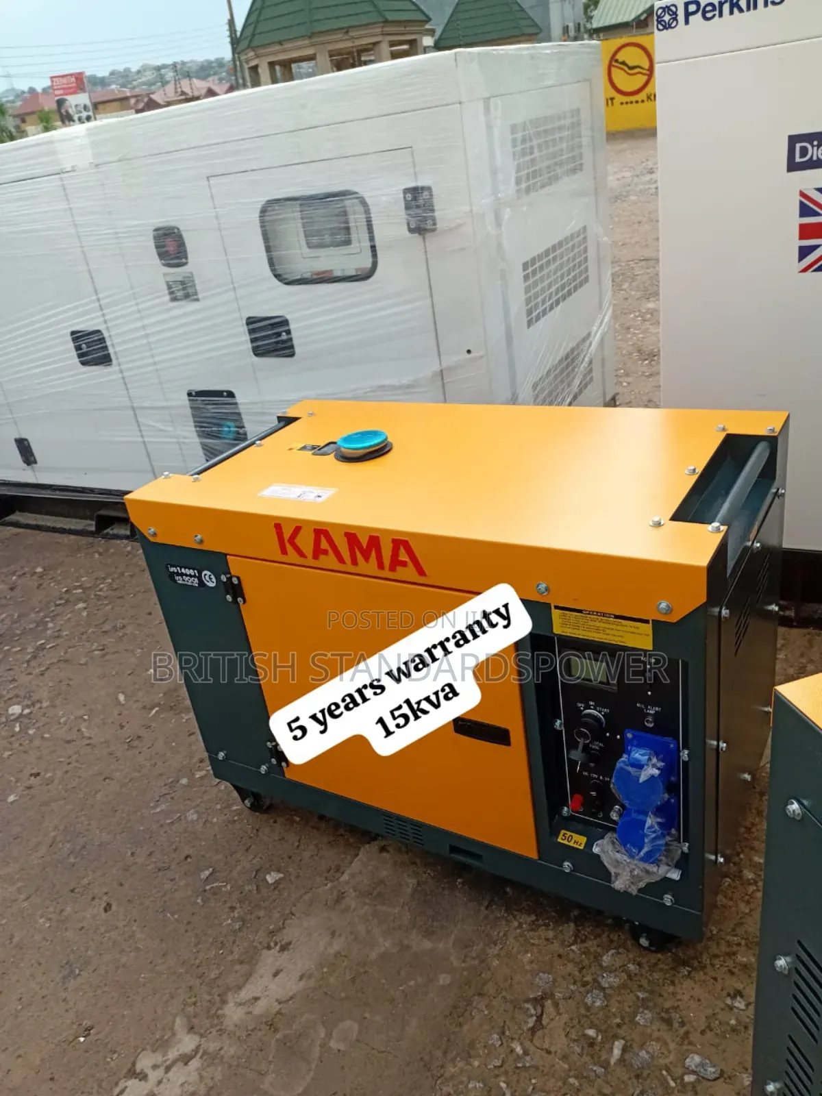 Waterproof 15kva Diesel Power Supply Unit