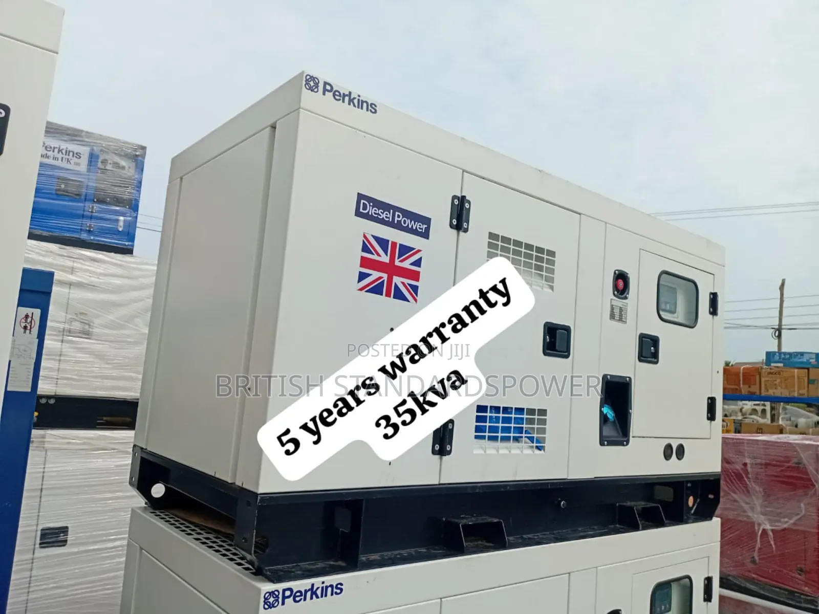 Adaptable Power 35kva Silent Diesel Generator