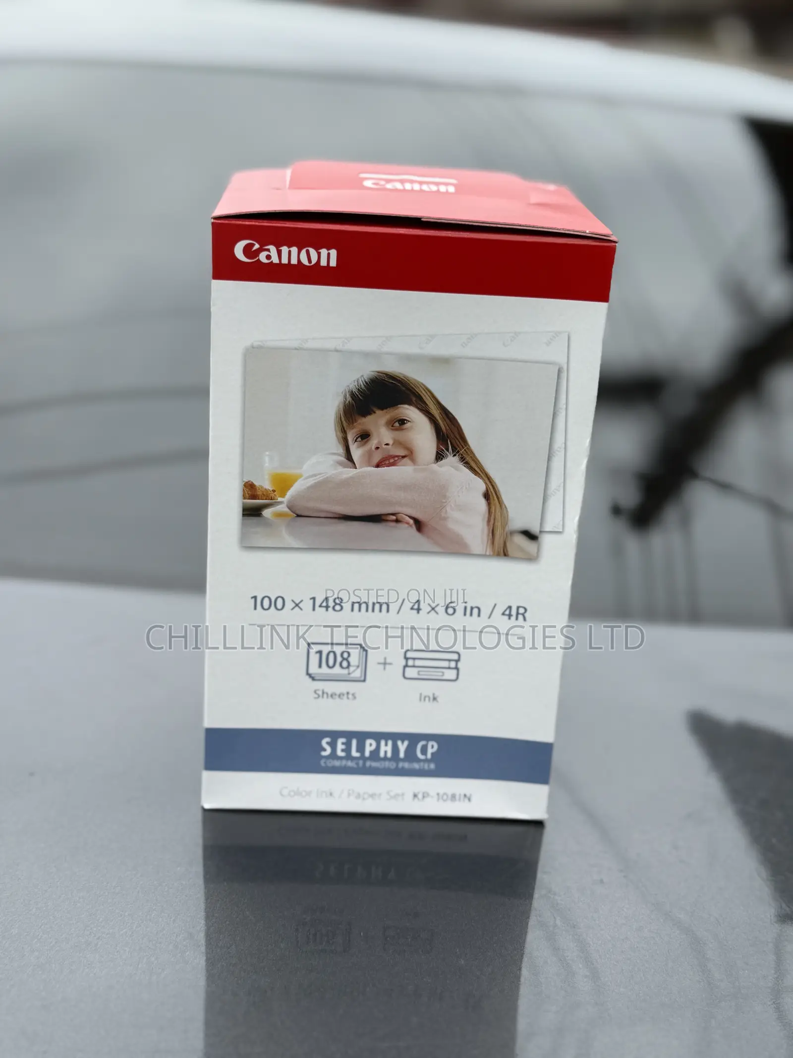 Canon Selphy Cp1000 108sheets of Paper + Ink