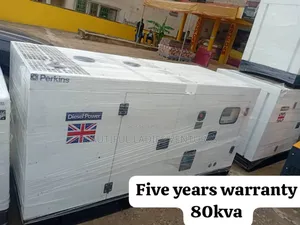 Minimal Fumes From 80kva Perkins Diesel Generator 80kva Gen