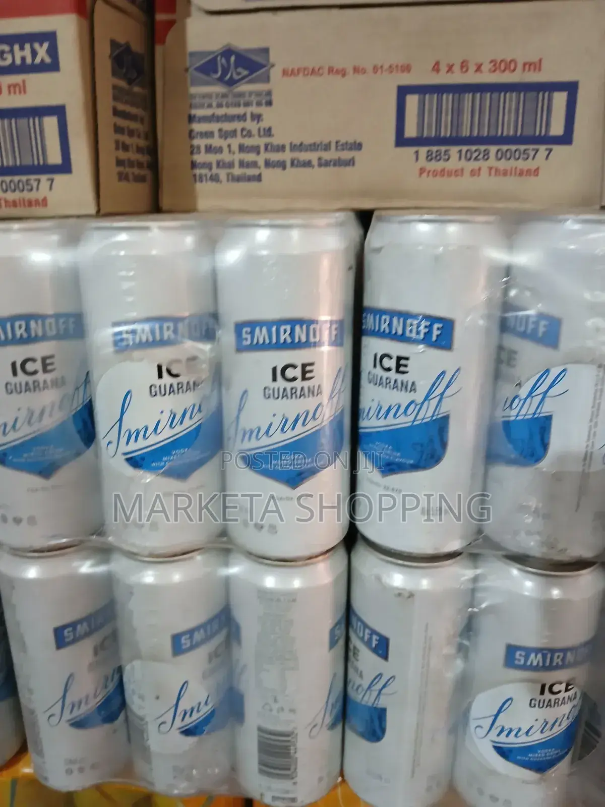 Smirnoff Ice Guarana 330mlx24
