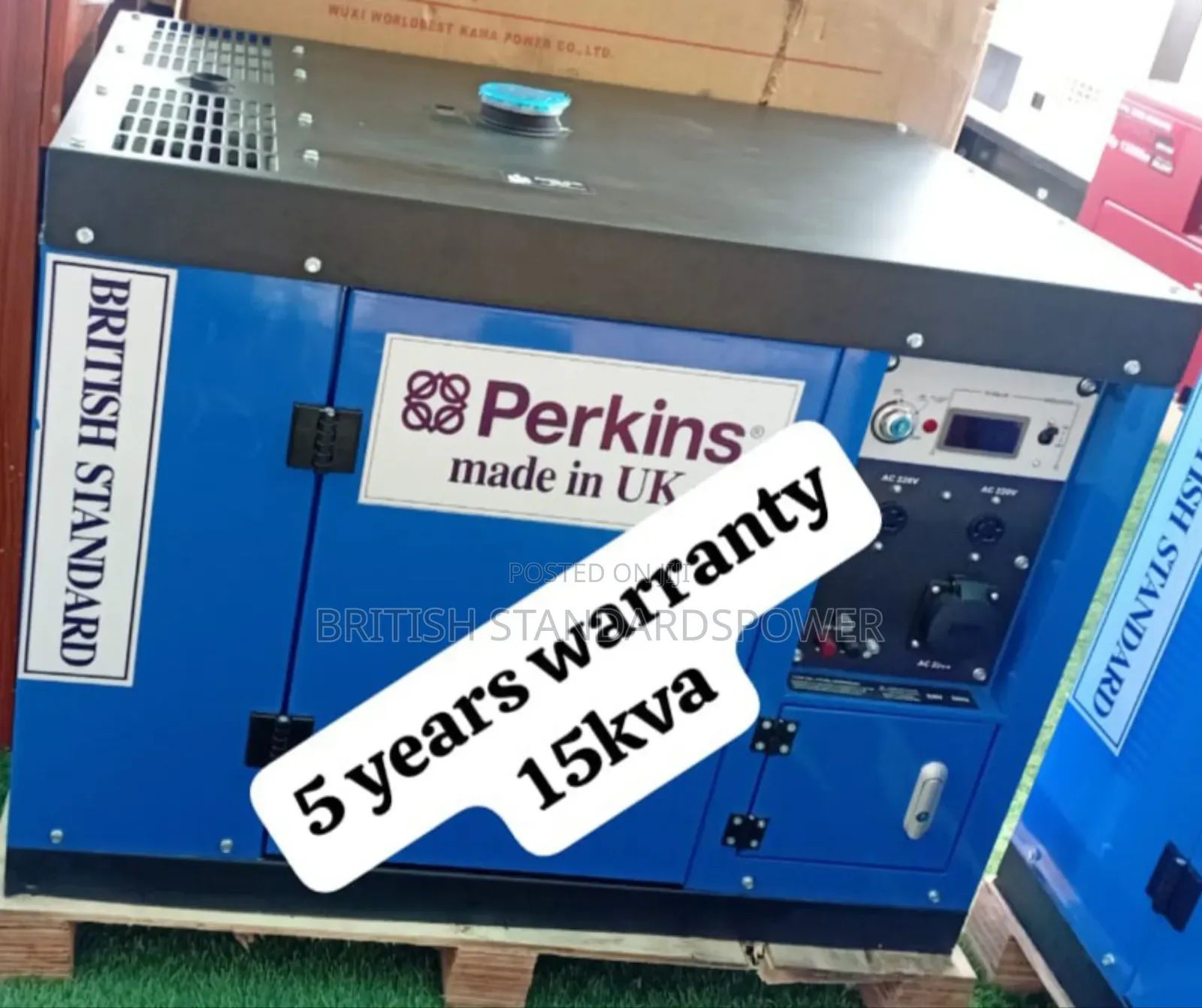 High Performance 15kva Diesel Genset