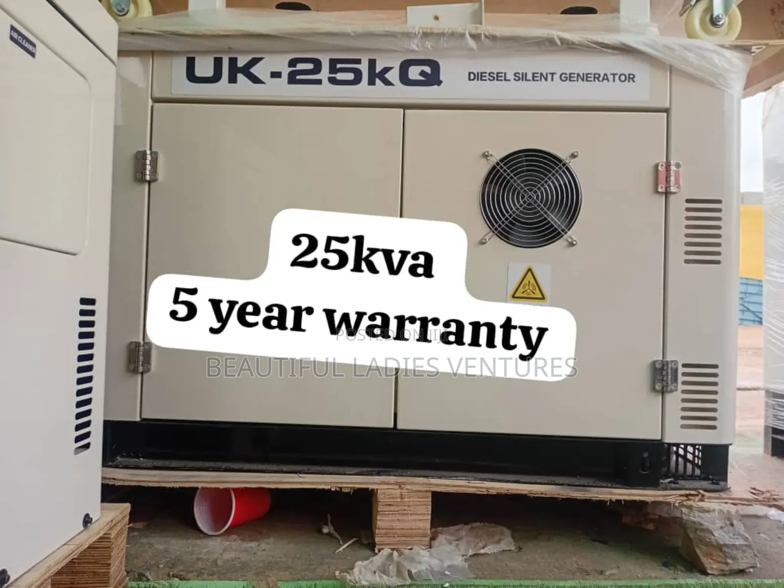 High Output Power 25kva 25kw Uk-D Diesel Genset 25kw Uk Made
