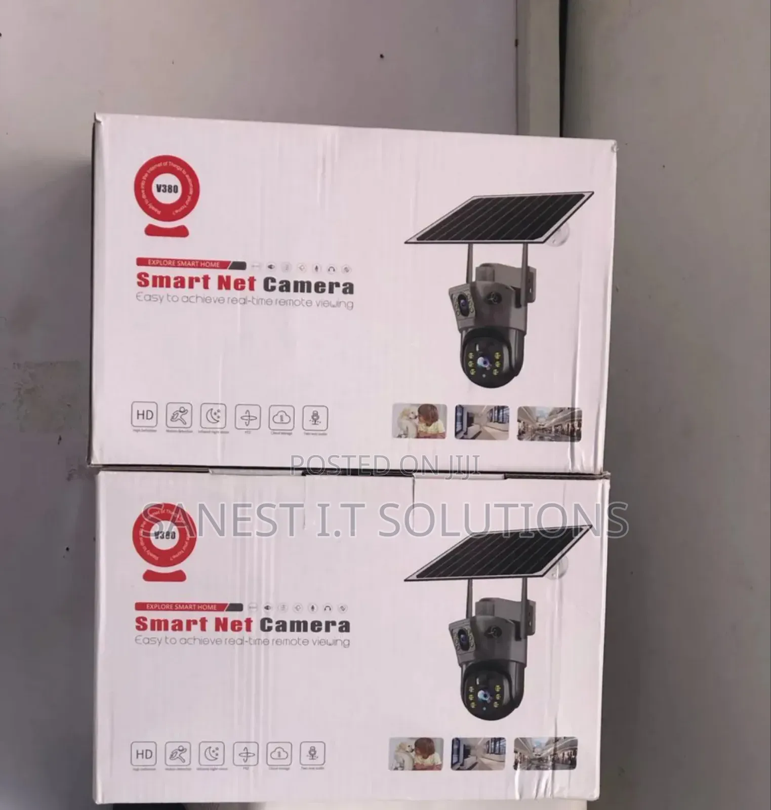Smart Net Solar Powered CCTV Camera 8mp V380