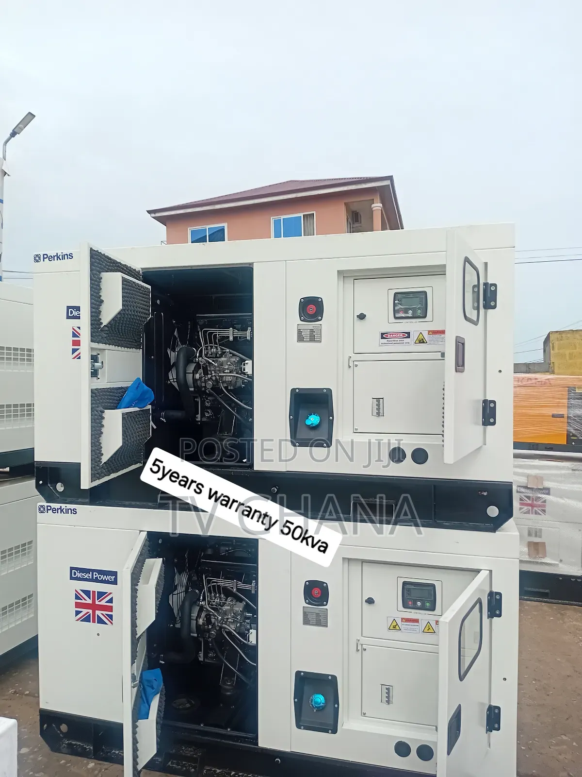 50kva Generator Set for Industrial Control 50kva Perkins
