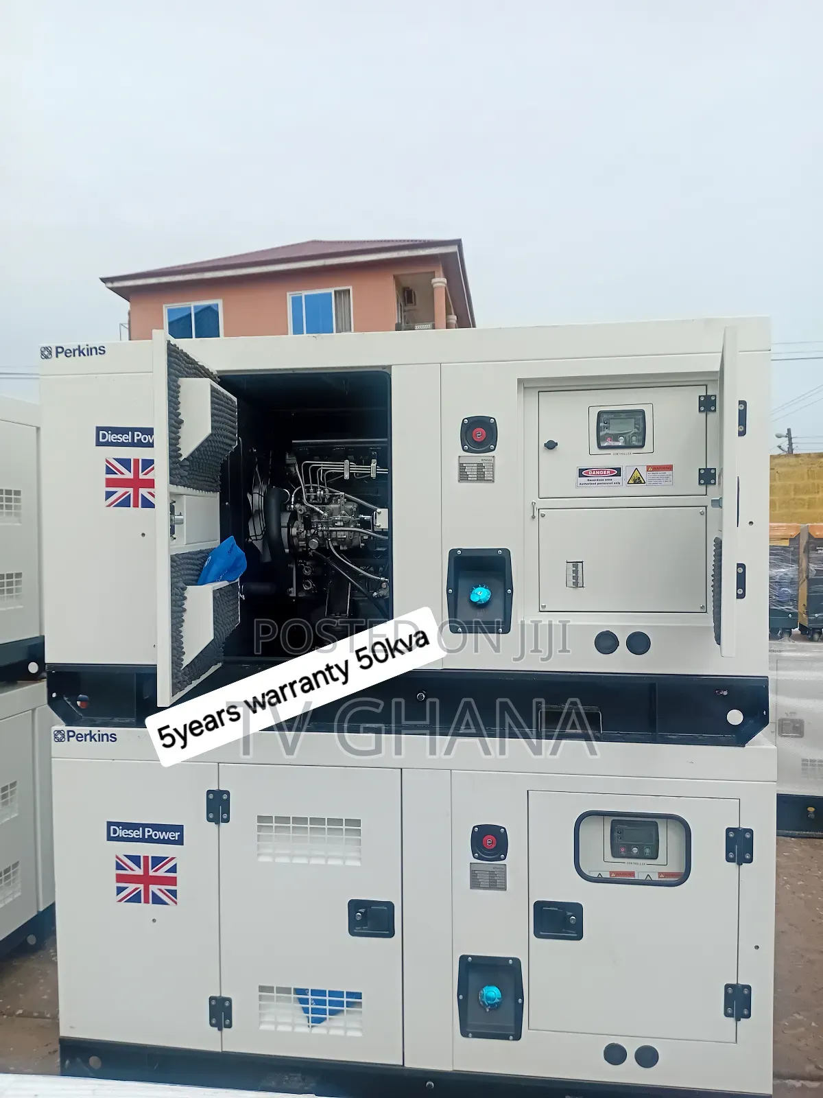 50kva Perkins Generator for Electrical Distribution 50kva