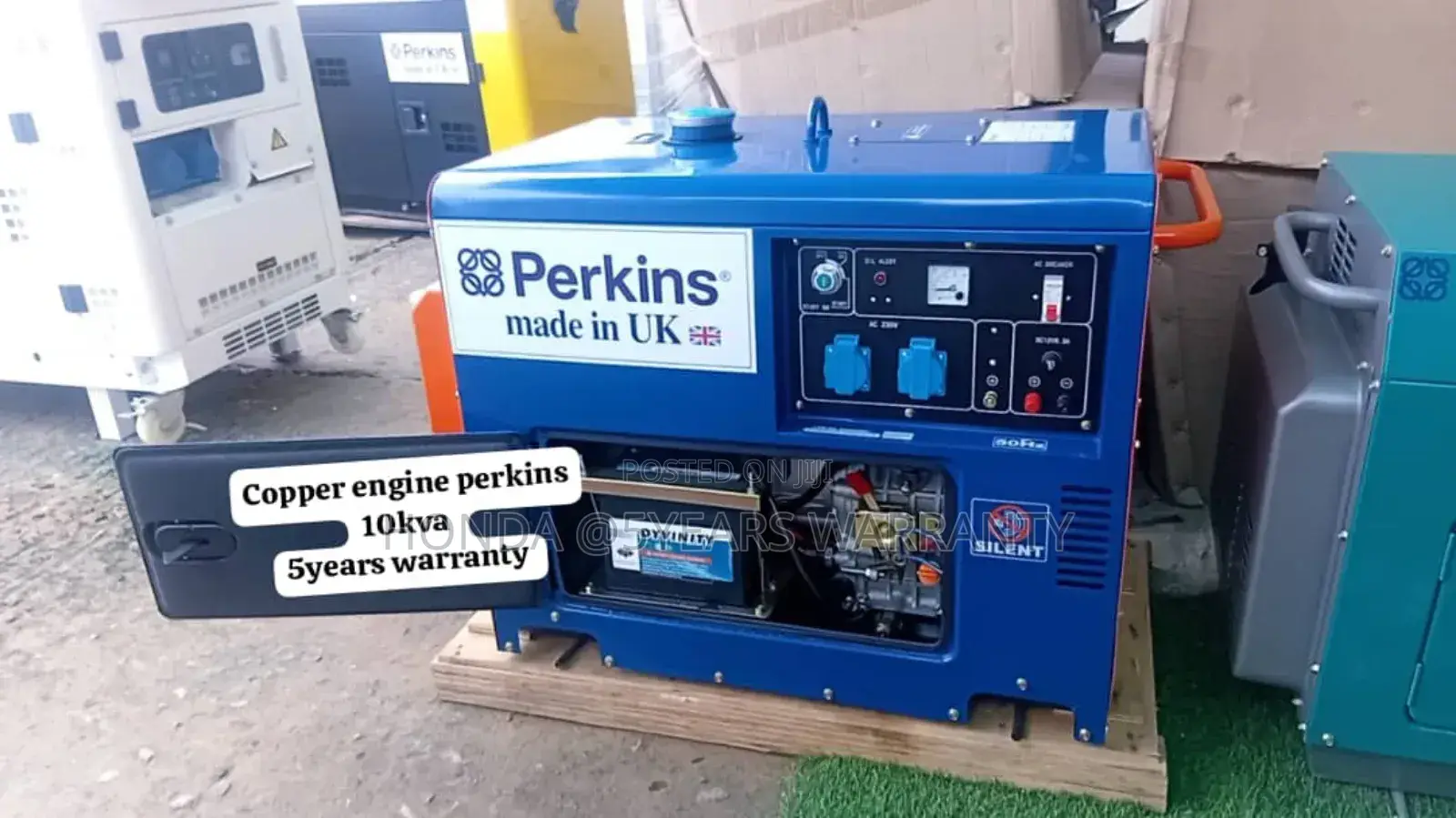 Optimize Your Power 10kva 13000watt Perkins Generator 10kva