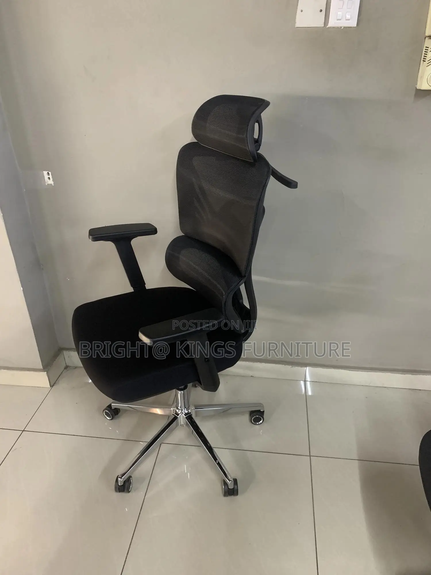 Swivel Chair With Lumber Support (Orthopaedic)