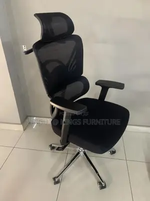 Swivel Chair With Lumber Support (Orthopaedic)