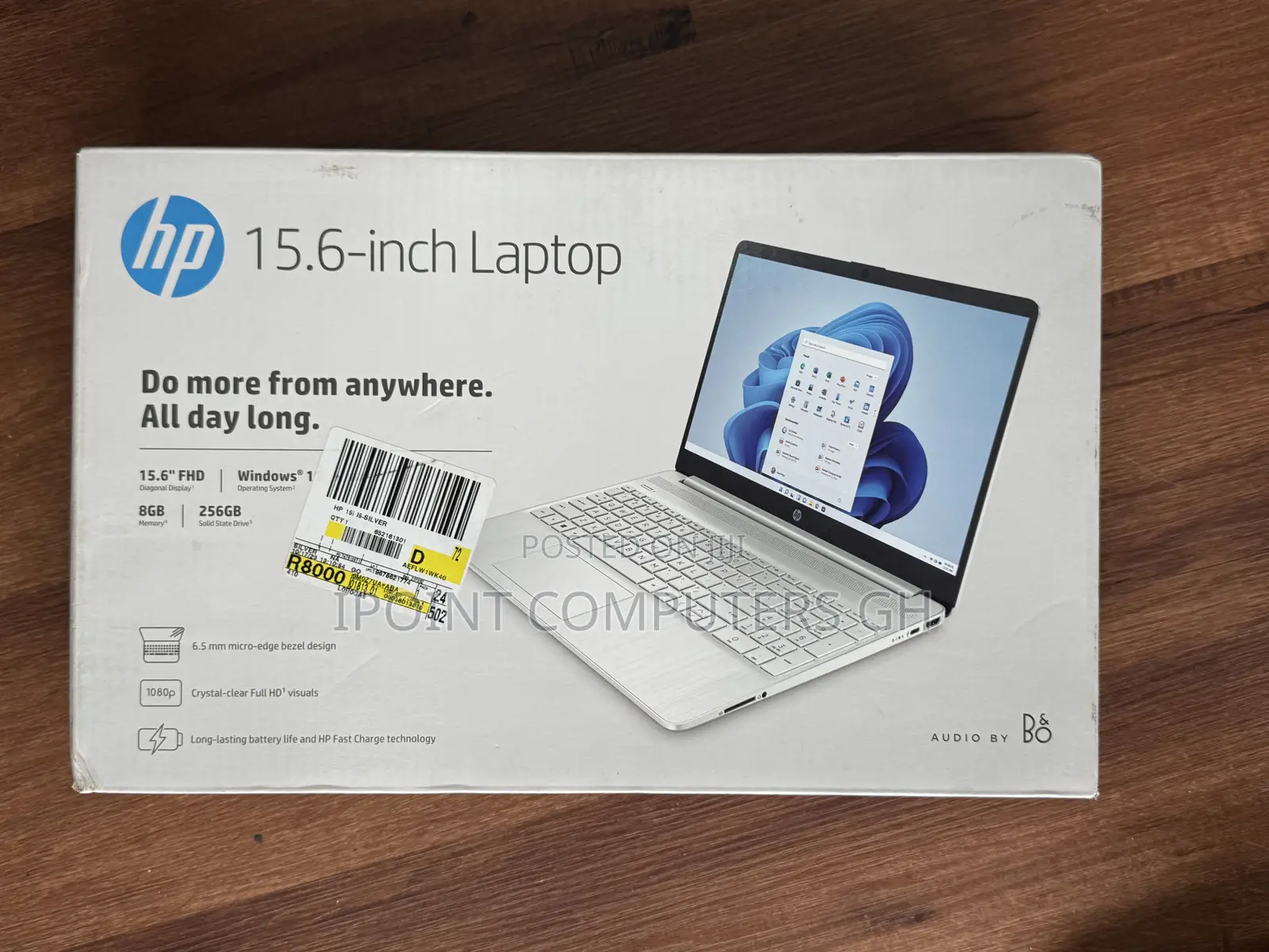 New Laptop HP 15 8GB Intel Core I5 SSD 256GB
