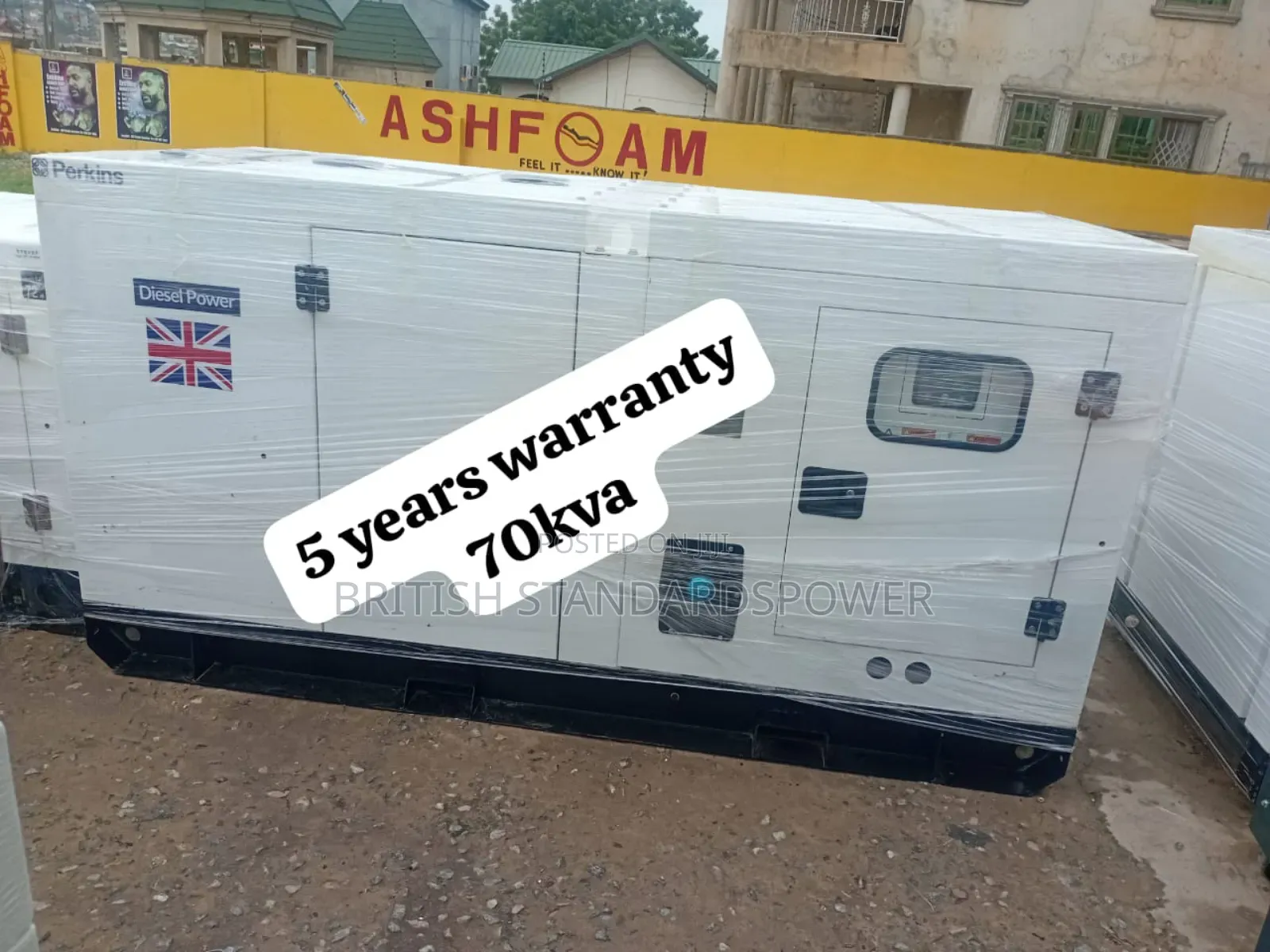 70kva Silent Diesel Generator for Health Care Facilities