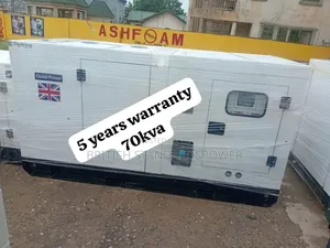 70kva Silent Diesel Generator for Health Care Facilities