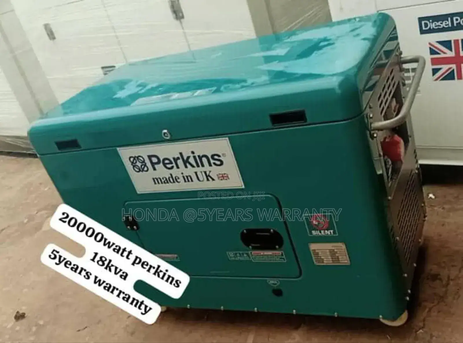 Energy Without End Perkins Generator 18kva 20000watt 18kva