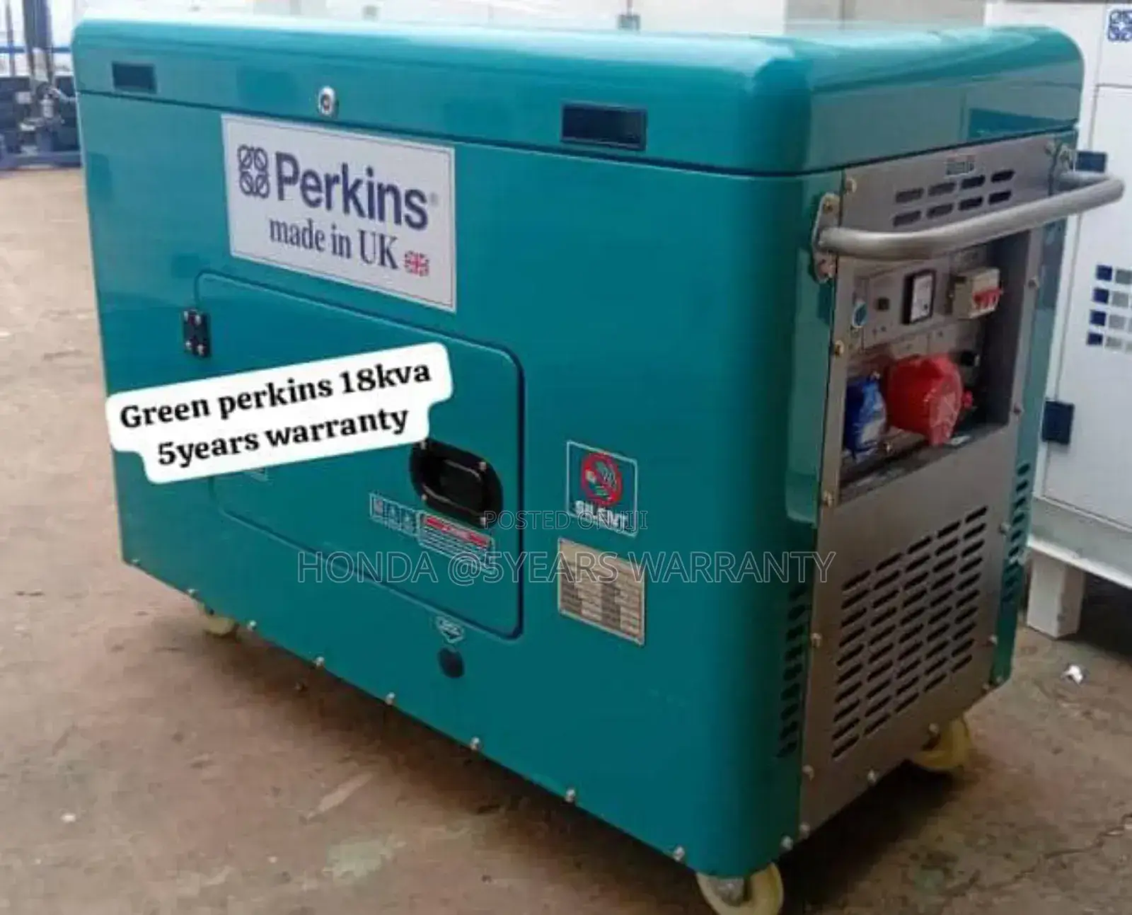 Effortless Energy Solution Perkins 18kva 3phase Generator