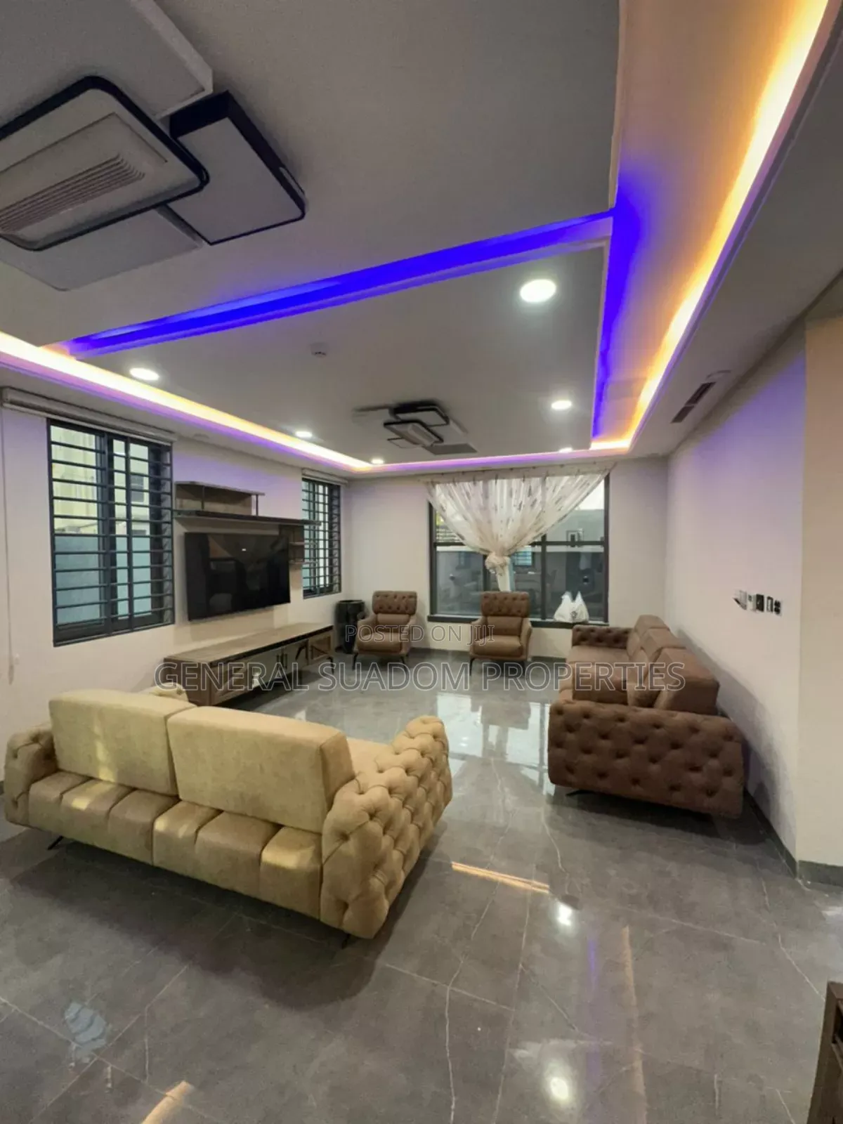 Furnished 4bdrm Duplex in Suadom Properties, Tseaddo for rent