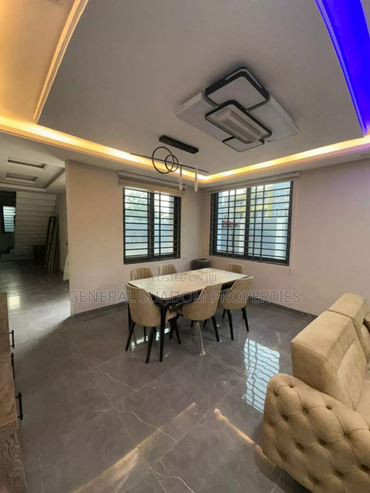 Furnished 4bdrm Duplex in Suadom Properties, Tseaddo for rent