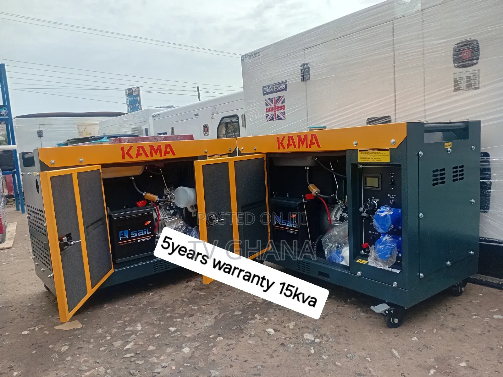 115kva Kama Best Generator for to Use 15kva