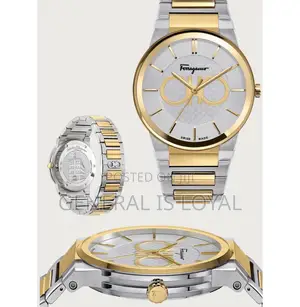 Ferragamo Mens Ferragamo Sapphire Two Tone