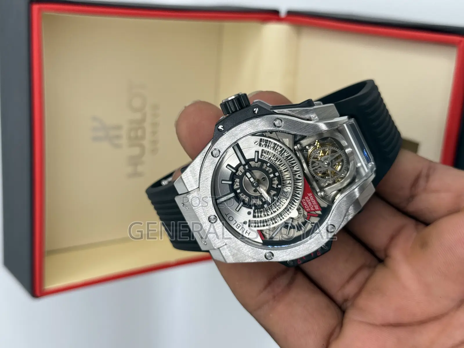 Hublot Tourbillon Bi-Axis Titanium Watch