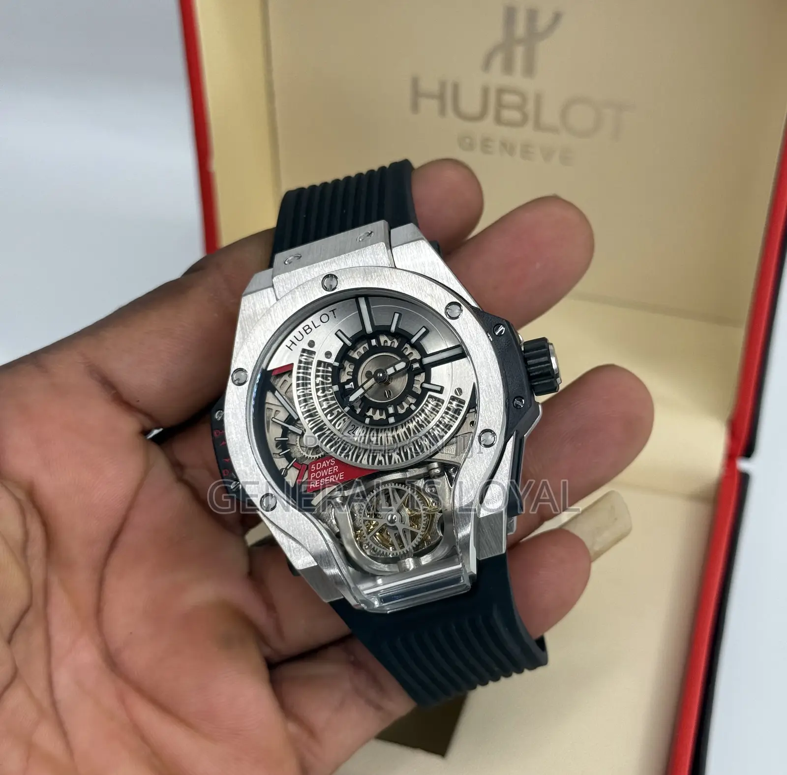 Hublot Tourbillon Bi-Axis Titanium Watch