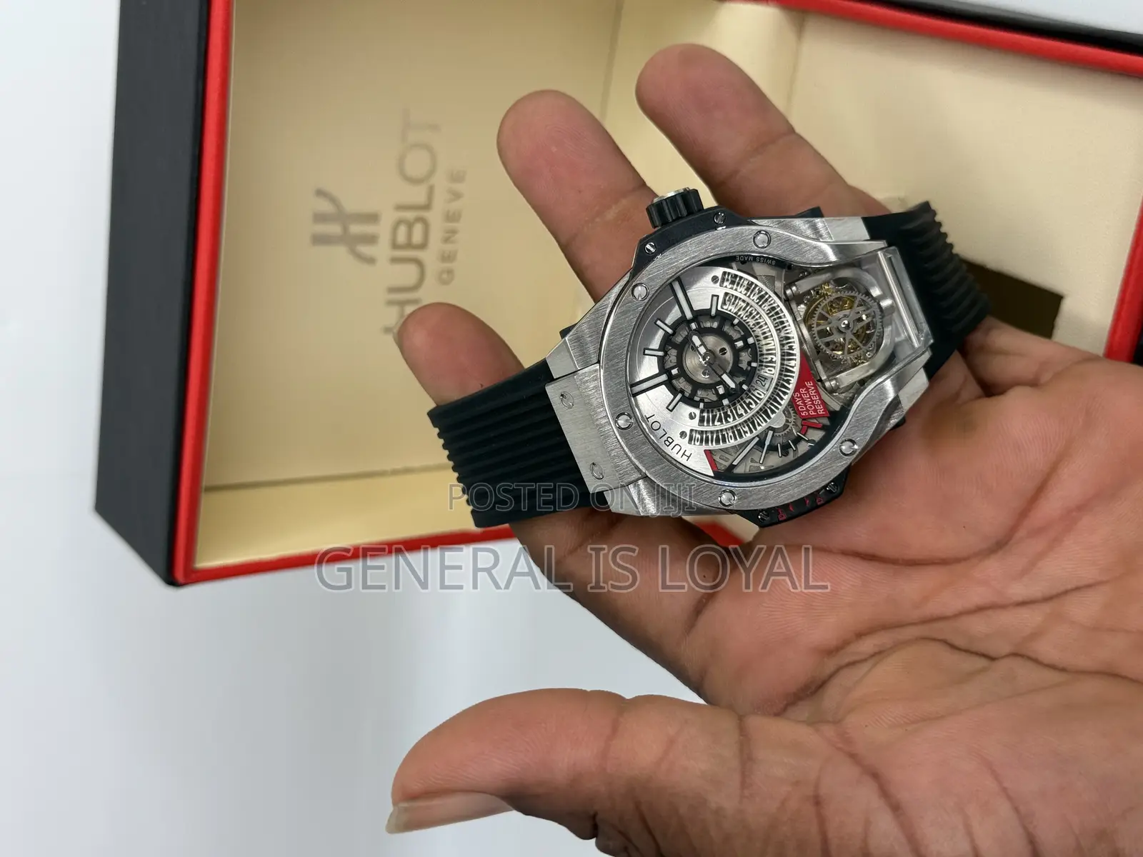 Hublot Tourbillon Bi-Axis Titanium Watch