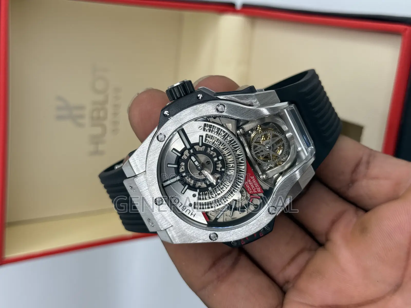 Hublot Tourbillon Bi-Axis Titanium Watch
