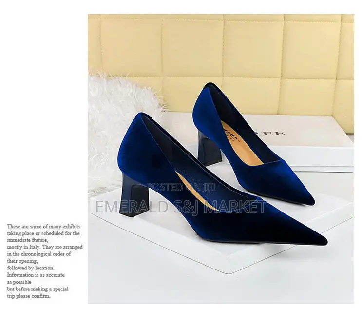 Ladies Executive Low Heels/Block Heels