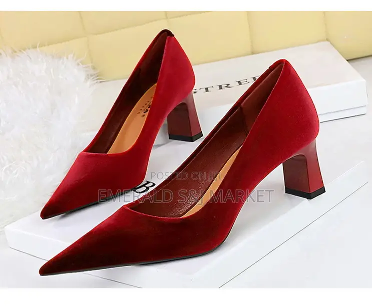 Ladies Executive Low Heels/Block Heels
