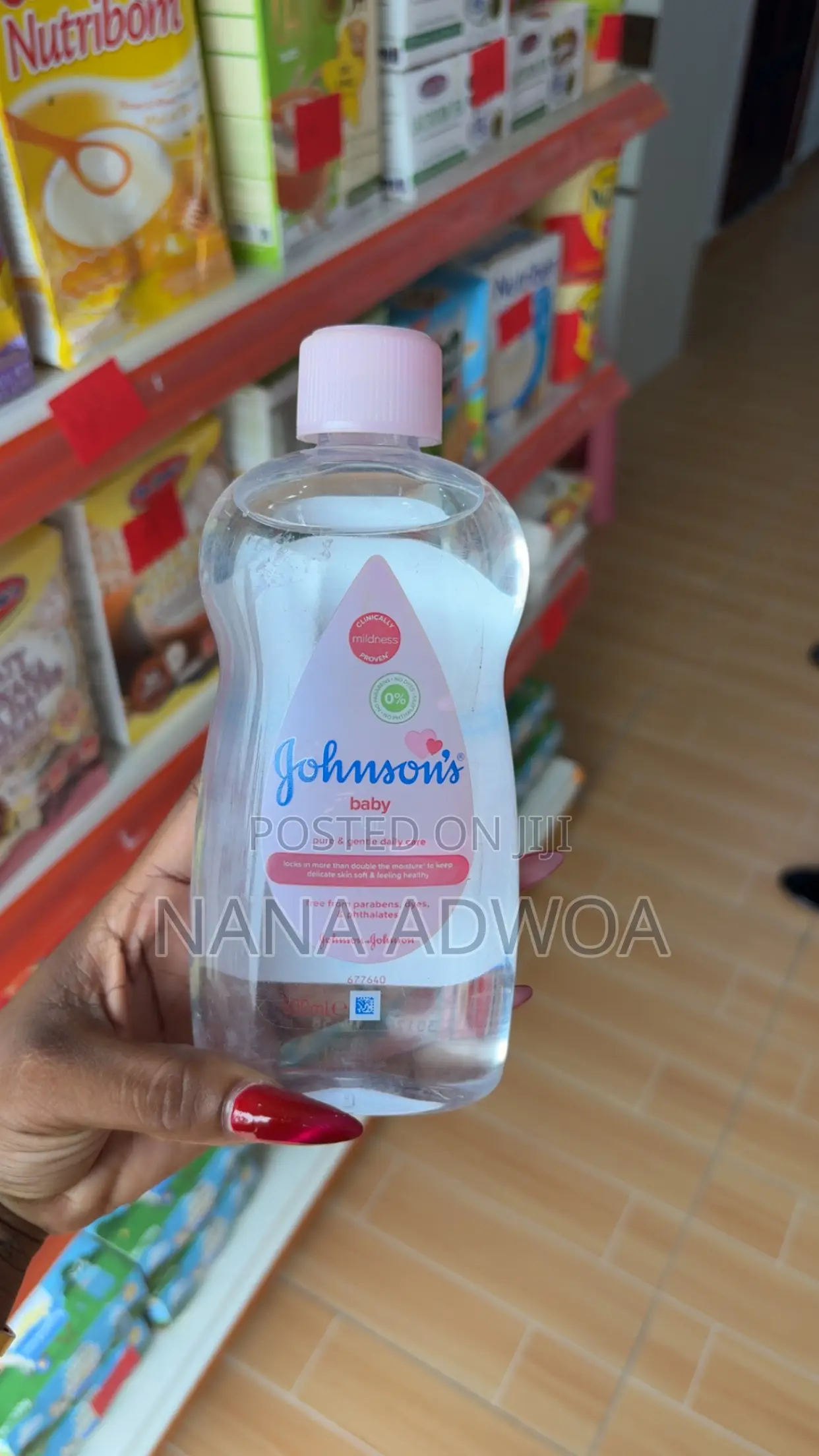 Johnson Baby Oil