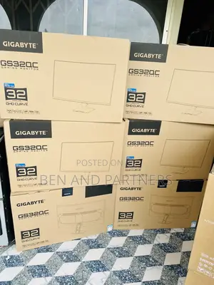 Gigabyte 32", Qhd, 165hz Curved Gaming Monitor