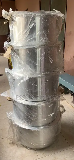 Large Aluminum Cooking Pots