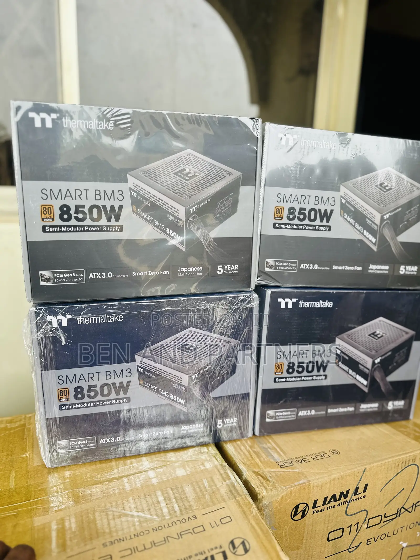 Thermaltake Smart Bm3 850w, Atx 3.0 & Pcie 5.0 Power Supply