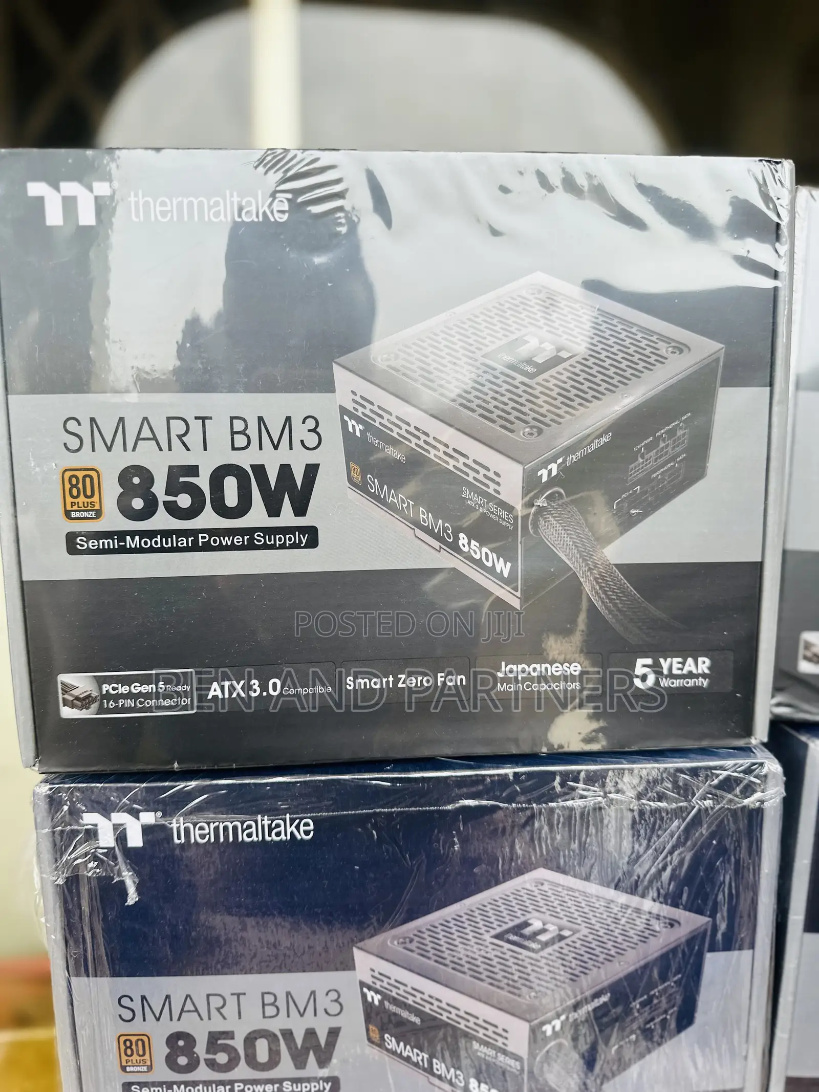 Thermaltake Smart Bm3 850w, Atx 3.0 & Pcie 5.0 Power Supply