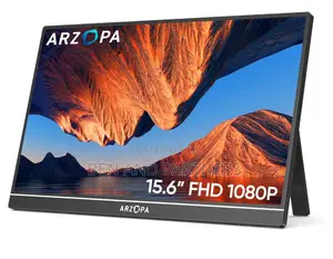 Arzopa Portable Monitor, 15.6" Fhd Ips Portable Monito