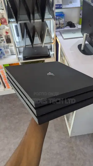 Playstation 4 Pro Video Game Console From Home