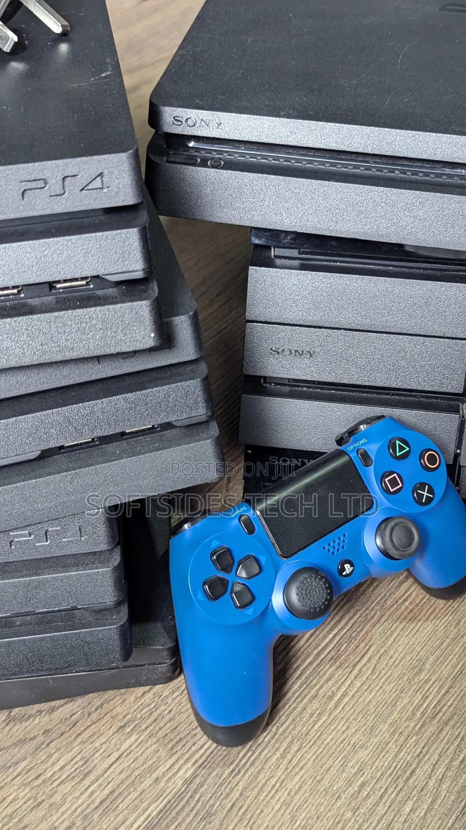 Playstation 4 Pro Video Game Console From Home