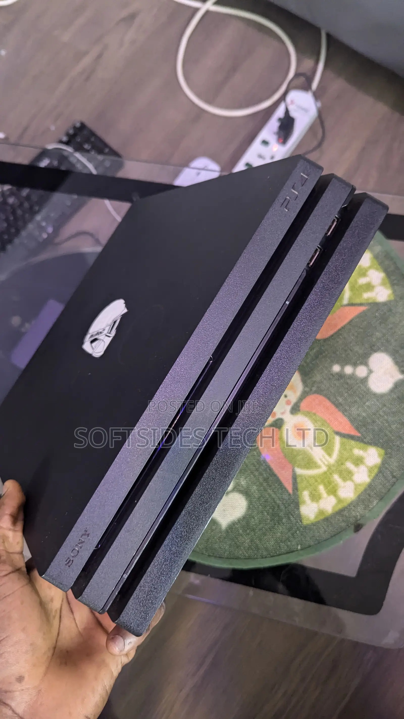 Playstation 4 Pro Video Game Console From Home