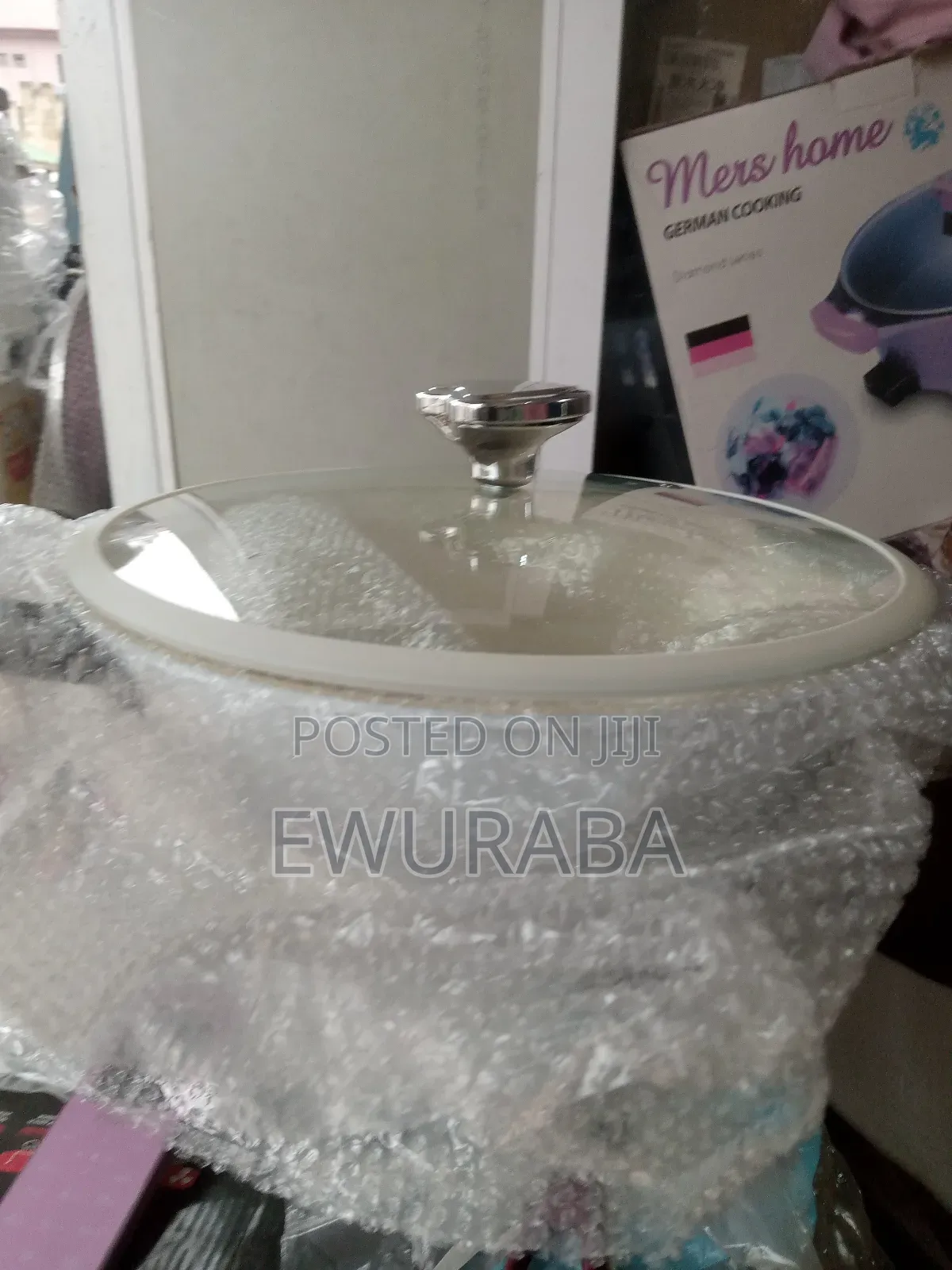 28cm Non Stick Wok With Glass Cover
