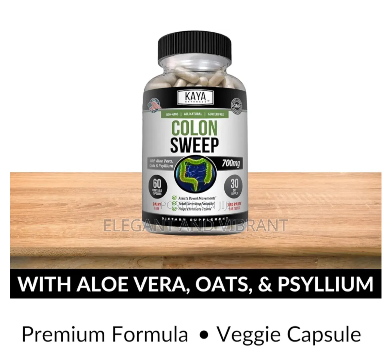 Colon Cleanser Fast-Acting With Herbs Probiotics