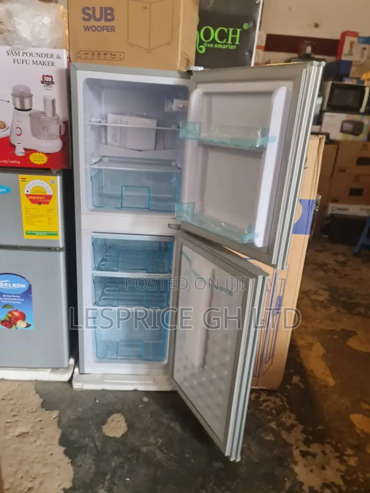 Efficient Nasco Refrigerator - 116l Bottom Freezer