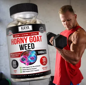 Horny Goat Weed-Maca,Saw Palmetto, Ginseng,L-Arginine