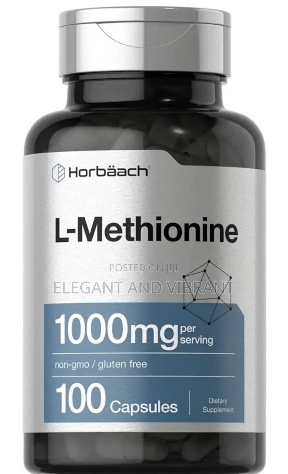 L-methionine 1000mg | 100 Capsules