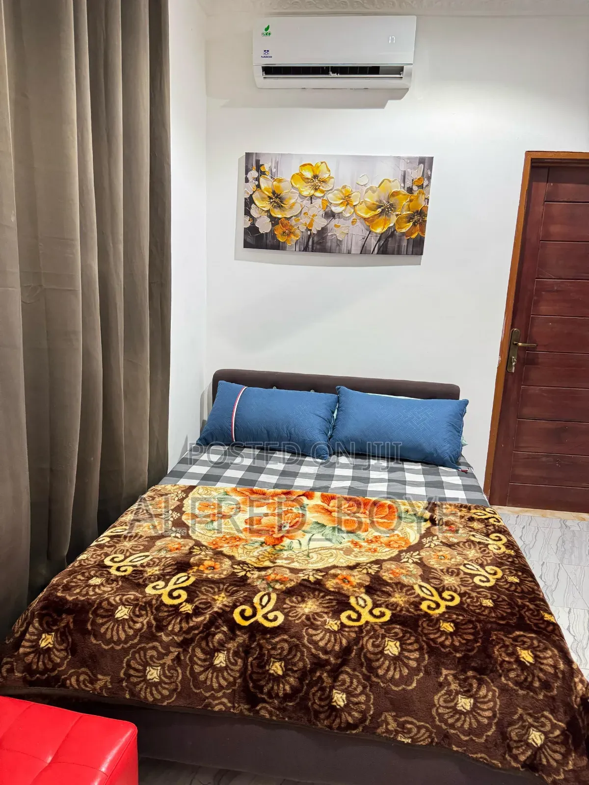 Furnished 1bdrm Apartment in Kunedu Estates, Dansoman for rent