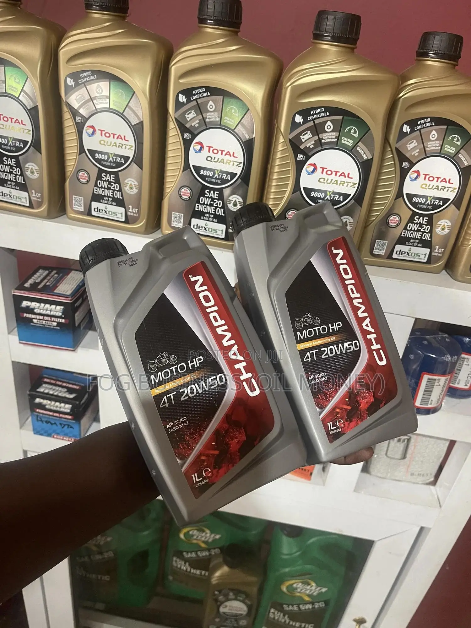 Champion Motor Oil for Pragea N Okada