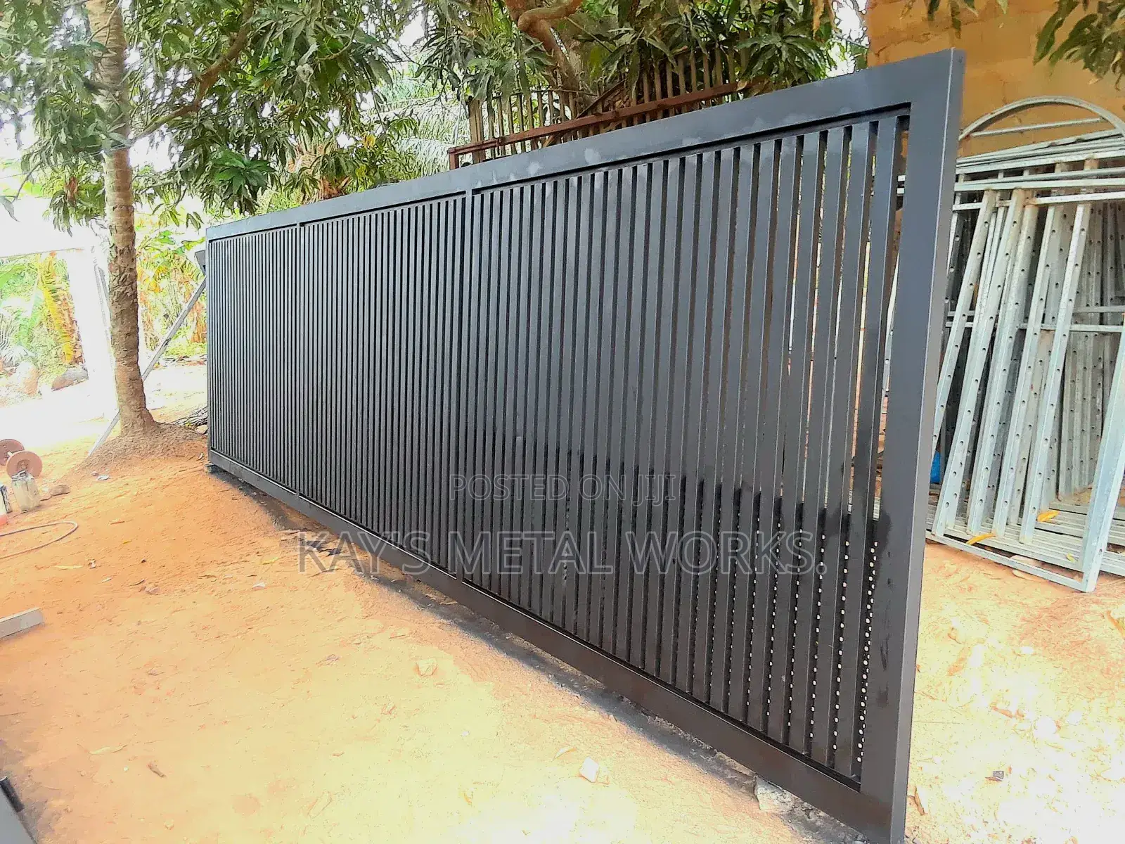 Modern Metal Sliding Gate| Security Gate| Custom Design Installation